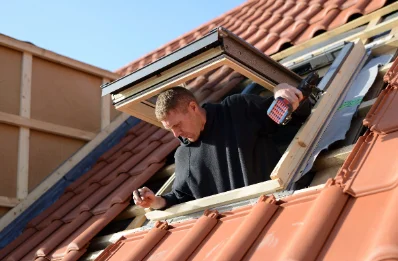 Pose de fenêtres de toit Velux à Uffheim